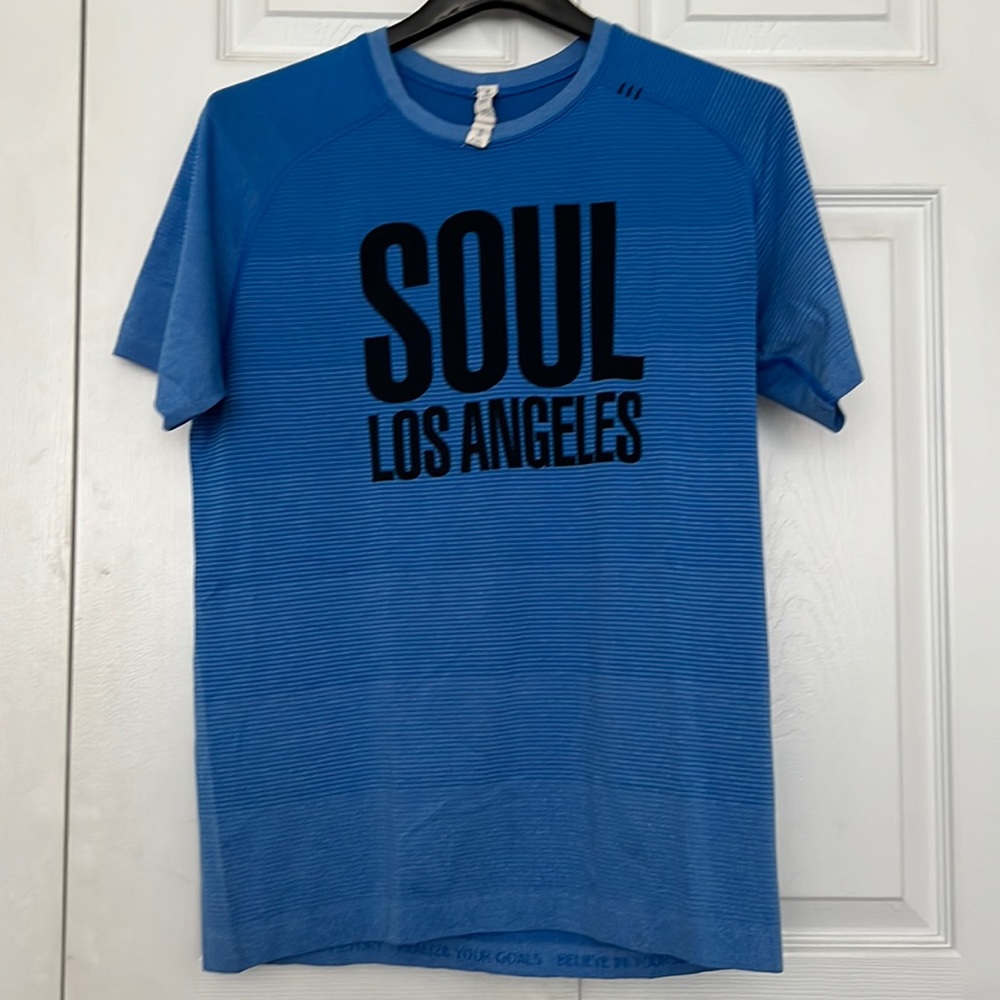 Men’s Lululemon/SoulCycle ss shirt LA